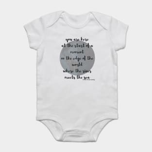 You Are Here Baby Bodysuit